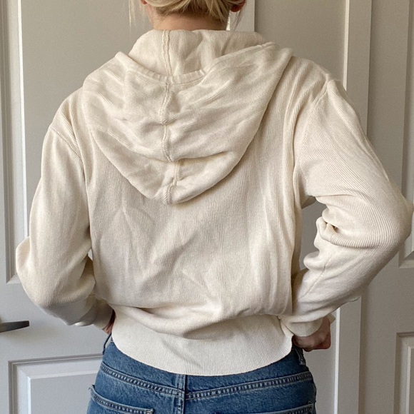 90s Ralph Lauren Knit Hoodie (M) - Picture 2 of 16